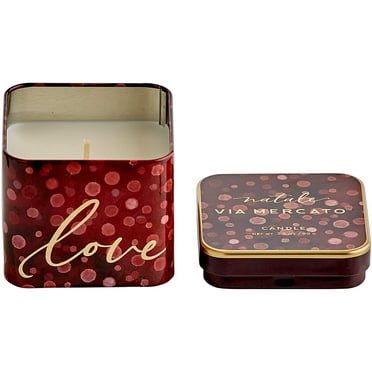 European Soaps Mini Jar Candle with 12 h Burn Time, Soy Wax