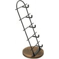 thumbnail image 6 of MyGift Retail 5-Tier Black Metal Sunglasses Display Stand with Brown Wood Base, 6 of 7