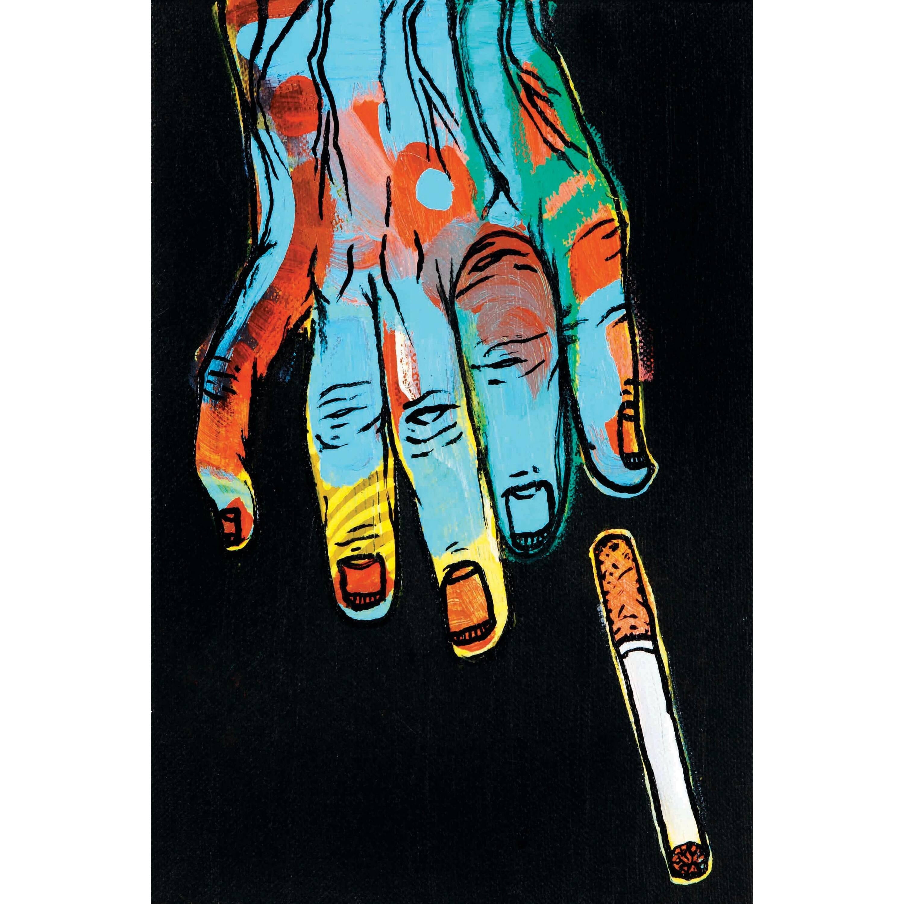 Marmont Hill "Cigarette" Print on Canvas
