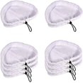 thumbnail image 1 of Steam Mop 8 Pieces Microfiber Cloth Microfiber Steam Cleaning Pads Washable Mop Replacement Parts, 1 of 4