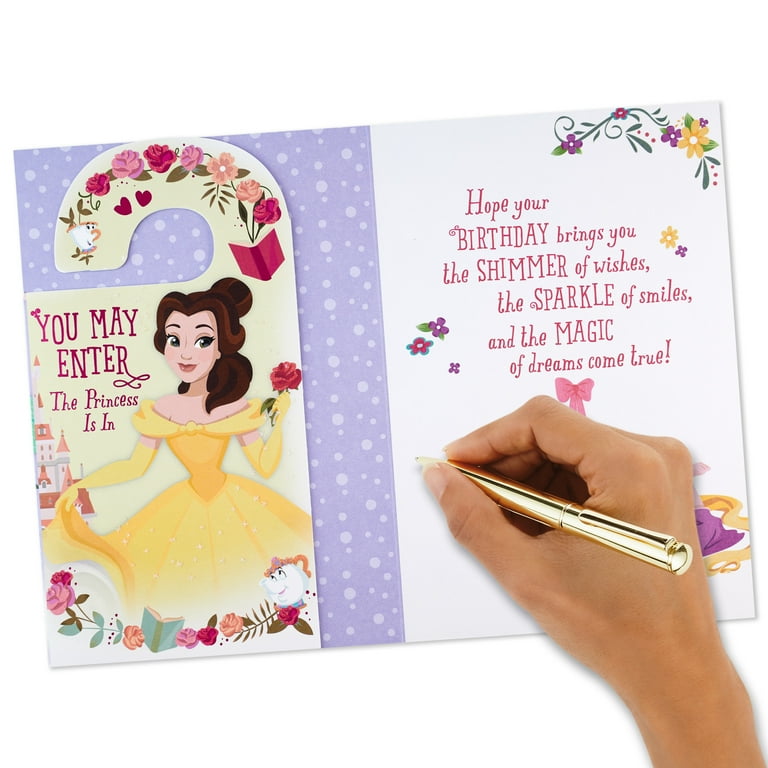 strapless open back dress Belle, Disney Beauty and The Beast 2022 Miniature Keepsake Ornament –  Celebrations Cards & Gifts main image 0