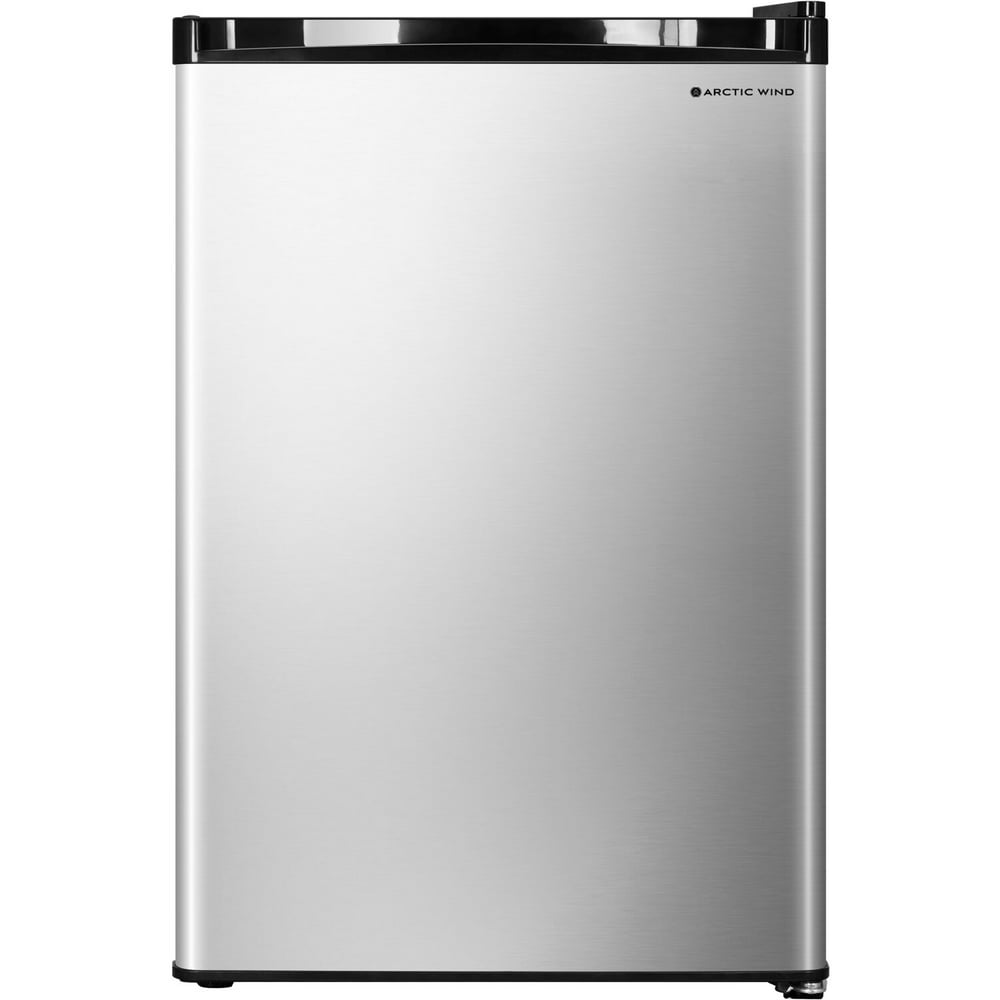Arctic Wind 2.7Cu. Ft. Single Door Compact Refrigerator, Silver
