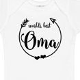 thumbnail image 4 of Inktastic World's Best Oma Girls Baby Bodysuit, 4 of 5