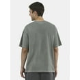 thumbnail image 4 of No Boundaries All Gender Cotton Oversize Tee with Short Sleeves, Men's and Big Men's, 4 of 7