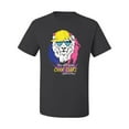 thumbnail image 2 of Funny Lion Tiger King Hey All You Cool Cats and Kittens | Mens Animal Lover Graphic T-Shirt, Charcoal, X-Large, 2 of 3