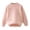 Pink, variant on Wilark Girls Crew Neck Sweaters Size 6, Long Sleeve Knitted Casual Thermal Fall Winter Tops Red