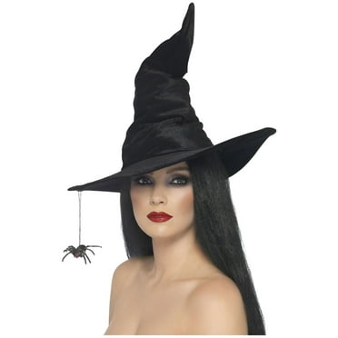 Witch Hat Adult Black Halloween Costume Accessories One Size Female Fancy Dress Party Book Week