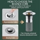 thumbnail image 4 of 4pcs Drain Stopper, Stainless Steel Floor Drain Filter, 4 of 5
