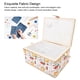 thumbnail image 4 of Caja De Almacenamiento De Costura, Cesta De Costura Sencilla, Fácil De Limpiar Con Bandeja De Plástico Desmontable Para El Hogar, Cafetería, Viajes Al Aire Libre, 4 of 7