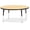 Maple/Black, variant on Jonti-Craft Rainbow Accents KYDZ Round Activity Table