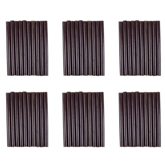 60pcs 100mm X 7mm Adhesive Hot Melt Glue Sticks for Hot Melt Glue Brown