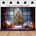 thumbnail image 5 of 210X150cm Christmas Background Cloth Christmas Tree Snowflake Party Decoration Children Photography Background Cloth,C, 5 of 5