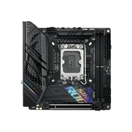 UPC: 0195553997652 | ASUS ROG Strix B760-I Gaming WiFi Intel B760(13th and 12th Gen) LGA 1700 mini-ITX motherboard  8 + 1 power stages  DDR5 up to 7600 MT/s  PCIe 5.0  two M.2 slots  WiFi 6E  USB 3.2 Gen 2×2 Type-C  and A