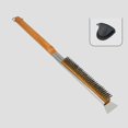 thumbnail image 1 of Long Handle Pizza Brush Pizza Cleaning Brush Baking Utensils for Charcoal, Grills, Cookware, Oven, Grate, Stovetop, 1 of 4