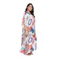 thumbnail image 5 of Gypsie Blu Women's Plus Size Printed Kaftan Dresses Long Maxi Dress for Ladies Girls Online, 5 of 7
