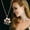 Rose Gold, variant on UP to 65% Off SMihono Necklaces for Women 100 Ianguages I Iove You Projection Necklace Pet Photo Necklace Accessories Gift
