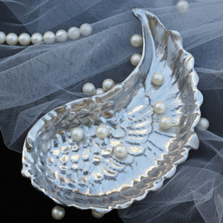 Angel Wings Shiny Glossy Large Silicone Molds Tray Molds Irregular Resin Tray Molds Thick Platter Molds Serving Tray Mold for Epoxy Resin