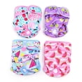 thumbnail image 6 of Premium Washable Reusable Female Dog Diapers, Small Medium Large Sizes, for Female Dog, Pack of 3, Small Dog Doggie Puppy & Doggy Diapers for Females, Dog Period Panties Diapers for Females in Heat, 6 of 8