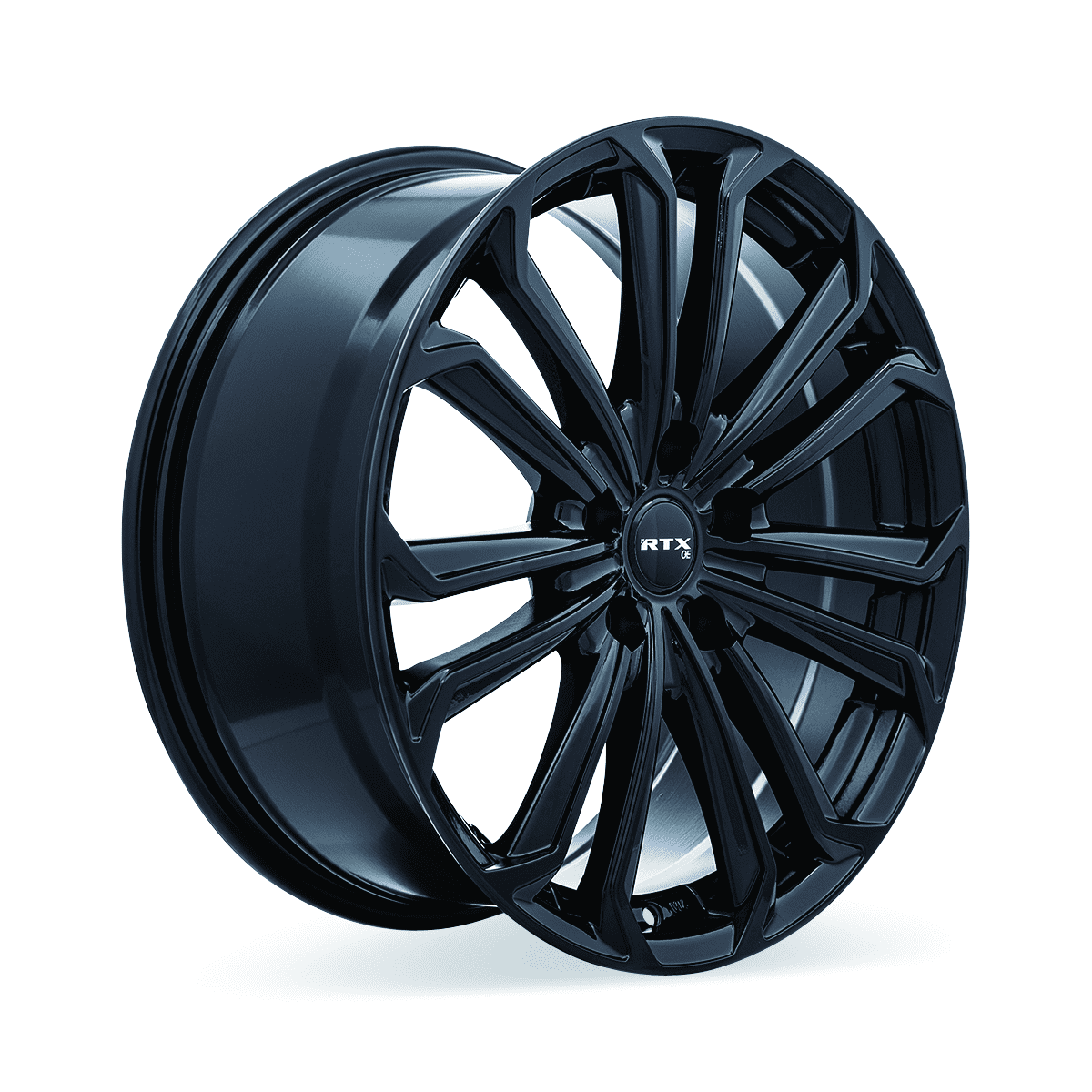 RTX Aura 16x7 5x114.3 ET38 CB60.1 Gloss Black Wheel