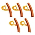 thumbnail image 4 of jinwen 5x5 Pieces Car Wheel Changing Saver Tool Car Tire Changing Rim Protector Orange 5 Pcs, 4 of 9