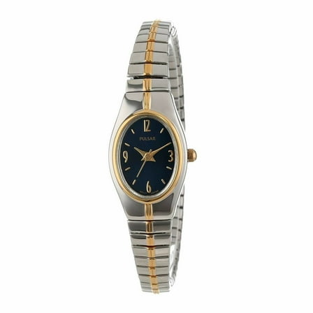 PC3090 Two Tone Stainless Steel Blue Dial Women's Quartz Watch