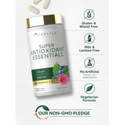 Antioxidants Supplement | 100 Caplets | Nutritional Complex | by Carlyle