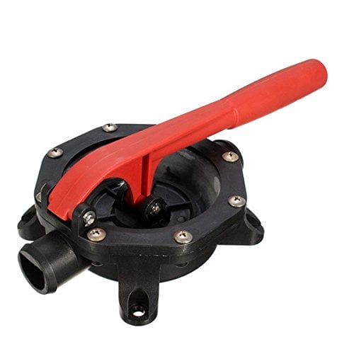 SEAFLO 720GPH Manual Diaphragm Hand Bilge Pump for Water Transfer (Plastic Handle)