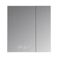 thumbnail image 2 of Lexora LS3032LEDMC 32 x 30 in. Savera LED Medicine Cabinet with Defogger, Black, 2 of 6
