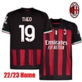 thumbnail image 1 of Ac MILAN HOME jersey 2022-23 GIROUD 22 23 Camiseta De Fútbol TOMORI IBRAHIMOVIC R.LEAO LAZETIC MALDINI KALULU TONALI A.REBIC theo Milans Top football shirtpangjing, 1 of 4