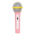 thumbnail image 1 of Hioecau Stage Microphone Toy Educational Fake Microphone for Kids Realistic Lightweight Plastic Role Play Singing Hosting Interview Gift for Children, 1 of 8