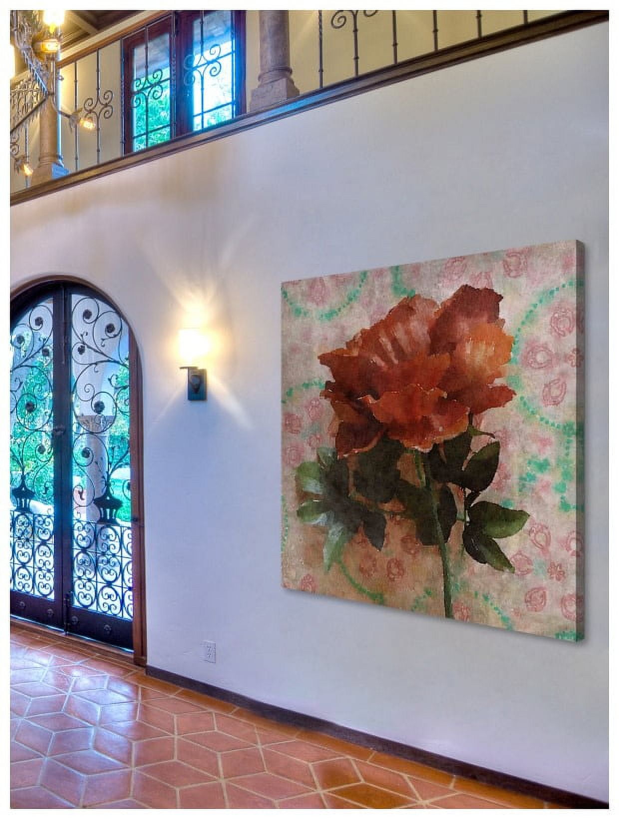 Marmont Hill - "Nature Kiss" by Irena Orlov Painting Print on Wrapped Canvas