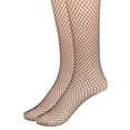 thumbnail image 5 of Women Fishnet Tights TeqHome High Waist Fishnet Pantyhose Stretchy Mesh Hollow Out Tights Stockings Small Size 4 PCS, 5 of 10
