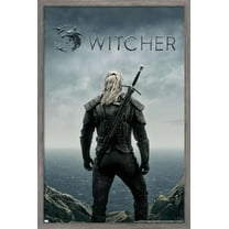 Netflix The Witcher - Teaser Wall Poster, 14.725" x 22.375", Framed