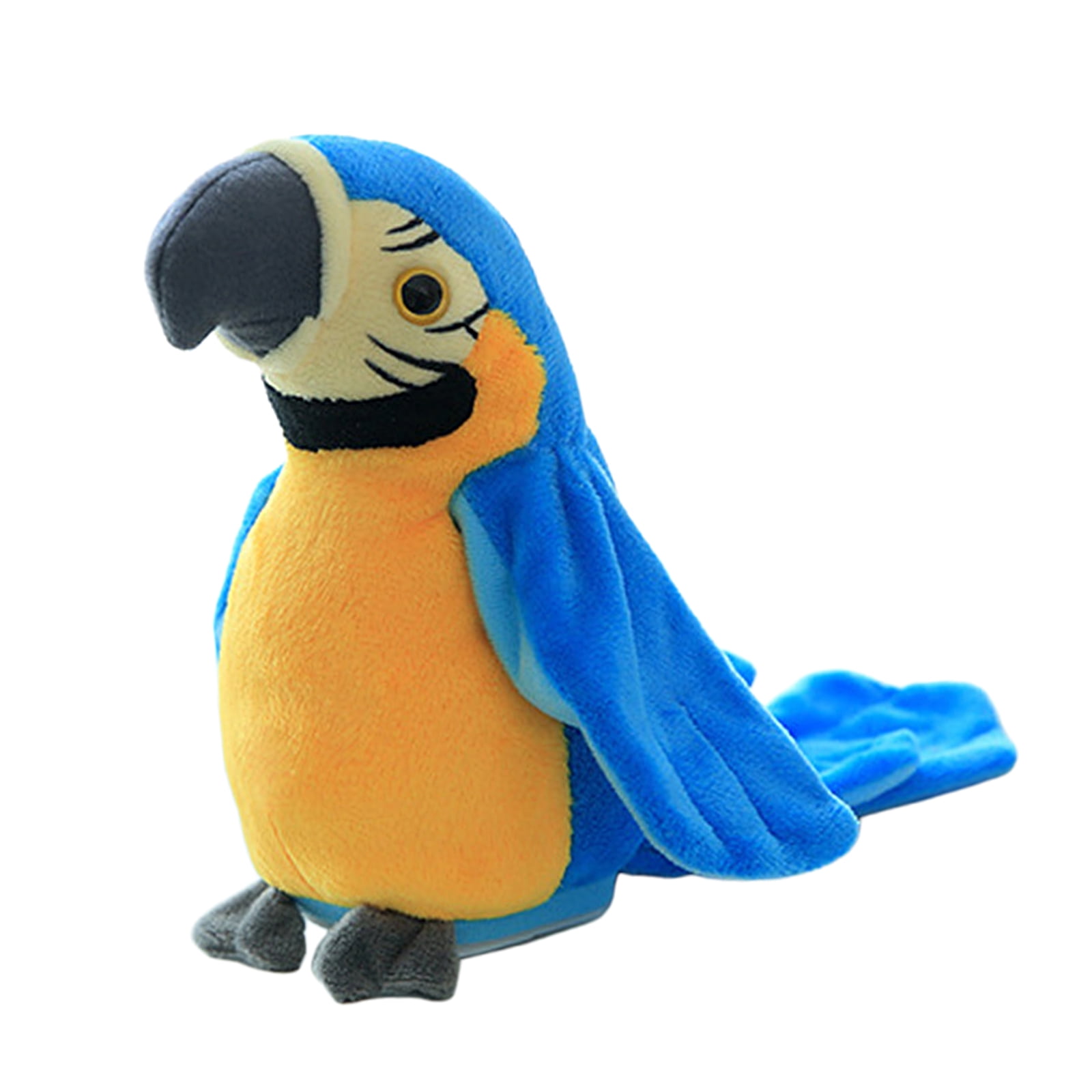 Repeating Parrot Bird Adult Kid Talking Battery Powered Toy Electronic Pet B 
