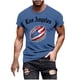 thumbnail image 3 of Tops para hombre, blusas y camisas de manga corta con cuello redondo para hombre, jersey informal con cuello redondo estampado para hombre, pantalones cortos deportivos para fitness, blusa de poliéste, 3 of 5