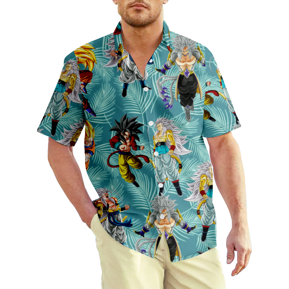 Luffy Vs Kaido Wano One Piece Anime Hawaiian Shirt - The Best Shirts For  Dads In 2023 - Cool T-shirts