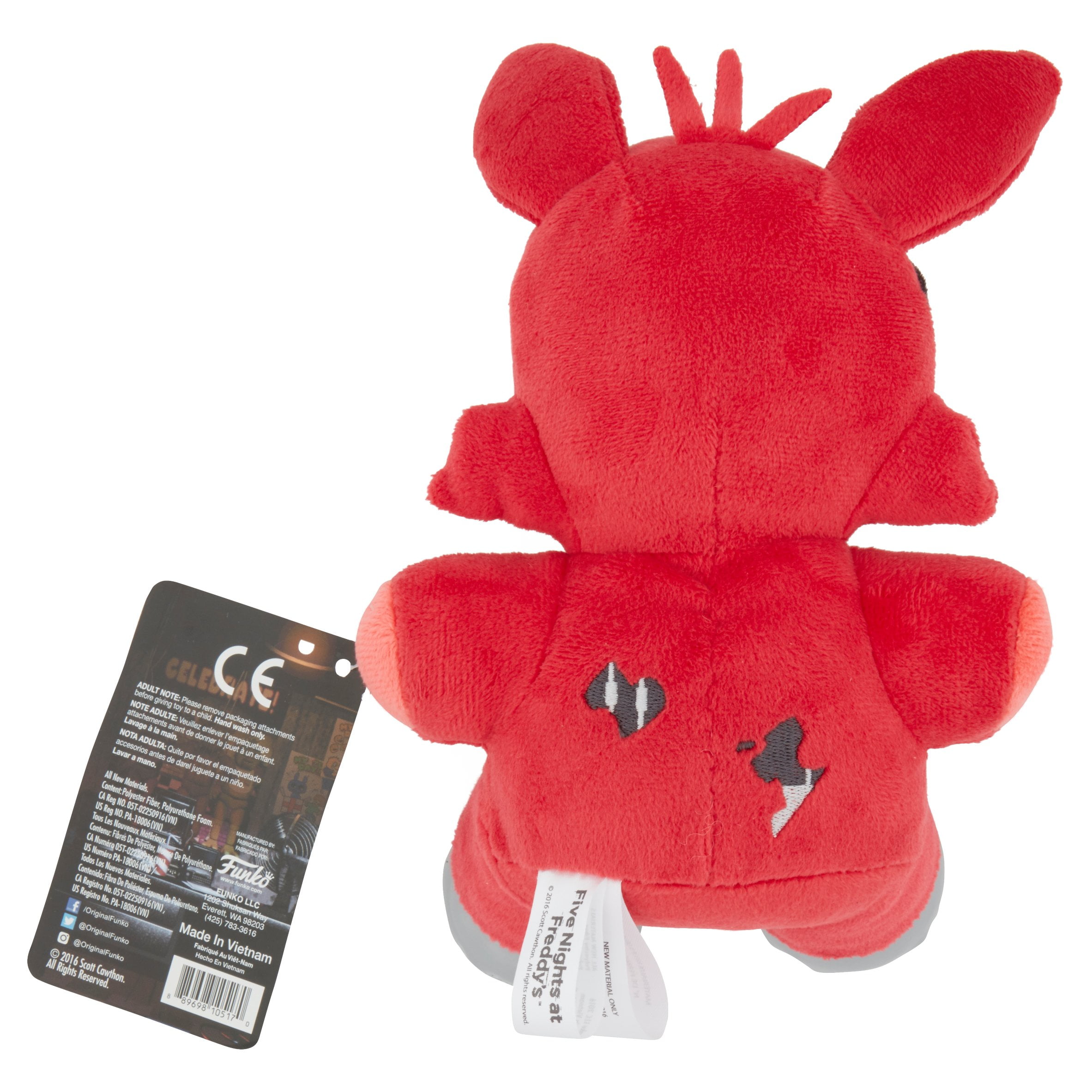 Funko FNAF Plush Red Nightmare Foxy Five Nights At Freddy’s Stuffed Animal  Toy