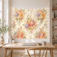 thumbnail image 5 of Symmetrical Floral Bouquet with Aged Texture Romantic Vintage for Nature Lovers Botanical Wall Decor Housewarming Gift Tapestry Wall Hanging for Bedroom and Living Room, 5 of 7