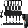 thumbnail image 1 of Lanière de Téléphone Rétractable Anti-Vol Extérieure, Support de Téléphone Rétractable Anti-Vol, Support de Lanière Léger avec Clip de Sécurité, Système d'Attache Portable, pour Voyage Randonnée (5 Pcs), 1 of 8