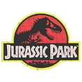 thumbnail image 2 of Boy's Jurassic Park T Rex Logo Graphic Tee White X Large, 2 of 4
