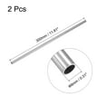 thumbnail image 2 of Uxcell 8mm OD 0.8mm Wall Thickness 300mm Length 304 Stainless Steel Tube Polishing 2 Pack, 2 of 5