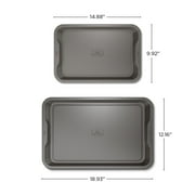 Ninja Foodi NeverStick Premium 2-Piece Baking Sheet Set, 9x13” & 11x17”, Aluminized, Oven Safe