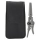 thumbnail image 1 of Manual Nose Hair Trimmer, Round Head, Incisive Blade, Stainless Steel Spring Nose Hair Scissors with PU Sleeve, 1 of 2