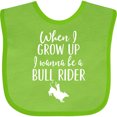 thumbnail image 3 of Inktastic Future Bull Rider Rodeo Boys Baby Bib, 3 of 4