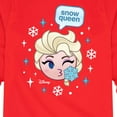 thumbnail image 3 of Disney Emoji - Elsa Snow Queen - Toddler And Youth Long Sleeve Graphic T-Shirt, 3 of 5