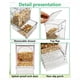 thumbnail image 3 of Comedero AutomáTico Transparente para PáJaros, Sin Ensuciar, para Loros, Periquitos y Canarios., 3 of 7