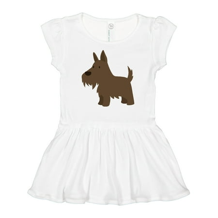 

Inktastic Scottish Terrier Gift Baby Girl Dress