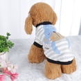 thumbnail image 2 of Camiseta para mascotas primavera otoño perro cachorro ropa pequeña para gato ropa chaleco superior impresa, L #9, 2 of 7