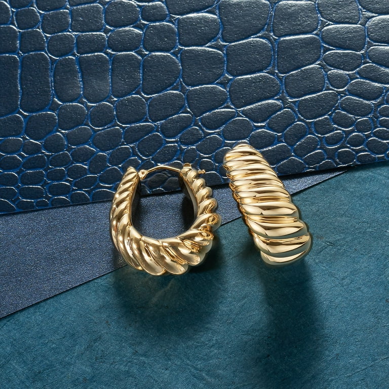 Gold over deals resin earrings