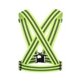 thumbnail image 2 of hirigin High Visibility Safety Reflective Vest, High Elasticity Breathable Bright Colors Waistcoat for Walking, Cycling, 2 of 4